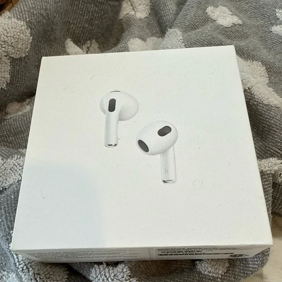 Apple AirPods 3rd Gen with Charging Cable, Case & USB Adapter
